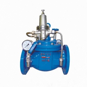 LZ800X Automatic Cast iron pressure regulating balance valve