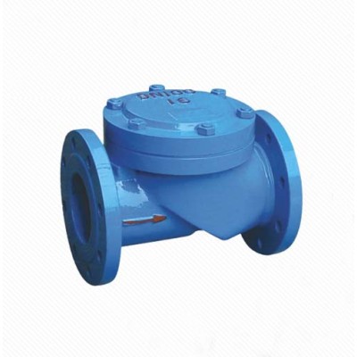 SFCV  DIN3202-F6 DN50 PN16 Ductile iron One Way Rubber Flap Check Valve