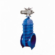 RRHX RVHX Large diameter gear operated electric ductile iron flange type resilient gate valve