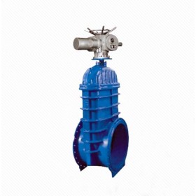 RRHX RVHX Large diameter gear operated electric ductile iron flange type resilient gate valve