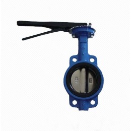 D71X Ductile iron Manual Concentric Wafer Butterfly Valve