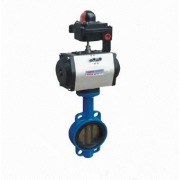 D671X DN50 wafer connection pneumatic butterfly valve