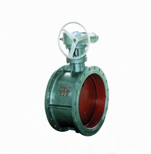 D341X/J Ductile Iron Flange Type Worm Gear Rubber Seal Center Line Butterfly Valve