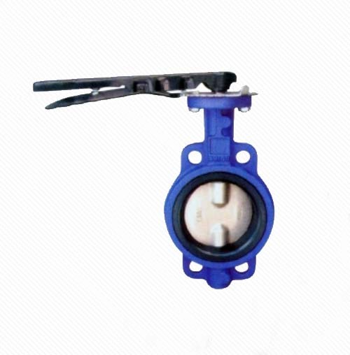 D72X/J Wafer Type Eccentric Rubber Seal Butterfly Valve with Hand Lever