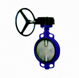 D372X/J PN16 Wafer type stainless steel rubber seal butterfly valve