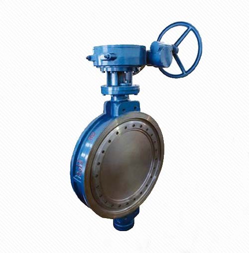 Dd373H DN50-2000 0.6-4.0 MPa Triple Eccentric Wafer Butterfly Valve