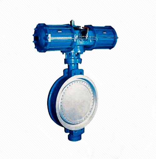 Dd673H Triple Eccentric Multi-layer Metal Seal Pneumatic Wafer Butterfly Valve