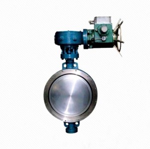 Dd973H Triple Eccentric Multi-layer Metal Seal Electric Wafer Butterfly Valve