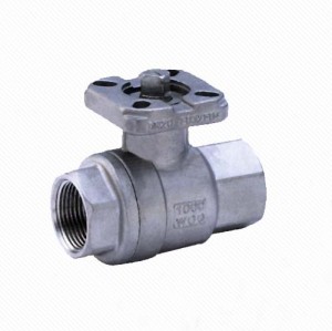 Q11F CF8M stainless steel 2pc ball valve