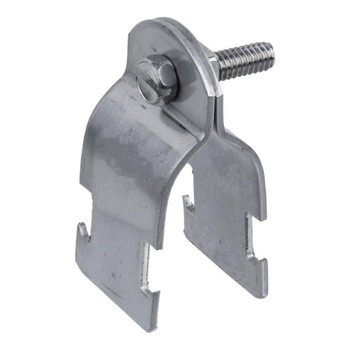 ECC Type Galvanized Steel Pipe Strut Clamp with Fixing Screw