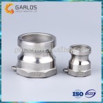 A type male camlock groove type coupling