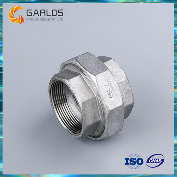 Two way Male threaded joint Pipe Fittings Union connector
