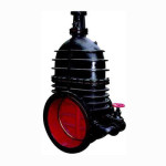 Rising Stem Wedge Single Disc Gear Wheel Horizontal Orbit Bypass Gate Valve
