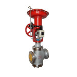 ZMAN Pneumatic diaphragm double seat steam liquid pressure temperature control valve