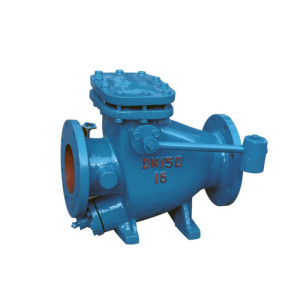 HH44X Low resistance counterweight slow closing non return check valve