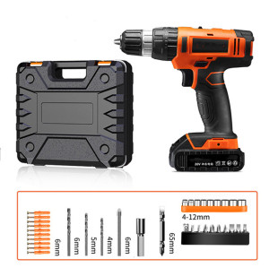 Power Tools Set Drill bit Screwdriver Electric Cordless wireless Drill Driver Combo With Battery 18v 20v