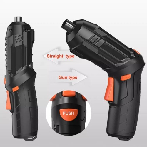 3.6V USB Rechargeable Battery Magnetic Drill Bits Set Mini Cordless Electric Screwdriver