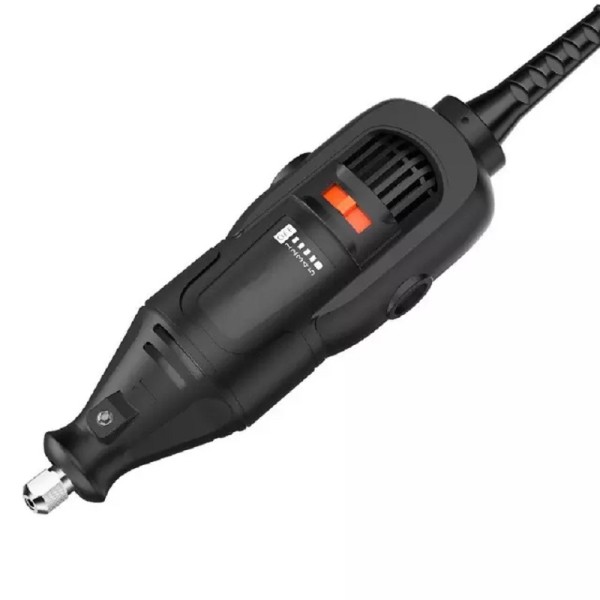 Electric Mini Die Grinder Tool Set 135W 5 Speed Abrasive Tool Engraver Kit Shaft Die Grinders