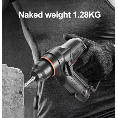 Electric 12V cordless rotary hammer drill multifunctional power tool with lithium battery