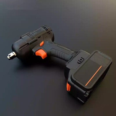 Electric Rechargeable Power Wrench Portable Brushless Torque Wrench Truck Power Tools Cordless Impact Power Wrench