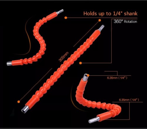 Flexible Cardan Shaft Extension Connection Charging Drill Bit Special