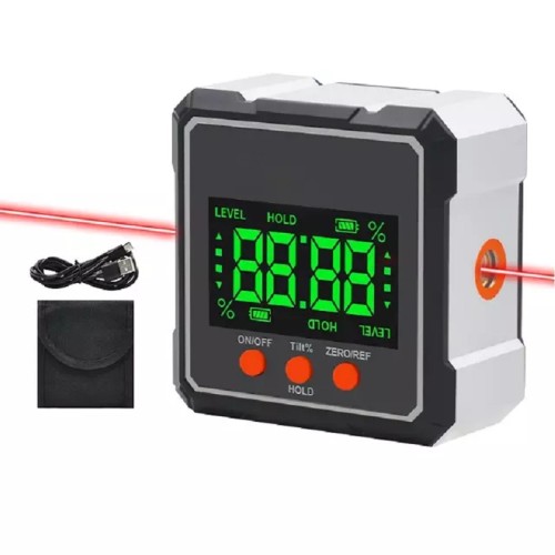 Digital Inclinometer Level Protractor Magnetic Electronic Level Spirit Box 360 Degree Mini Electronic Digital Protractor