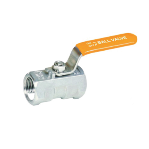 1000PSI Stainless steel corrosive liquid one piece model ball valve