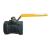 1000PSI Carbon steel one piece model ball valve