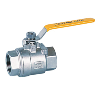 1000PSI 6.4MPa Stainless steel two piece model ball valves