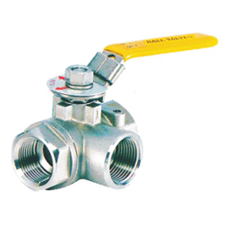 1000 wog 3 way stainless steel ball valves