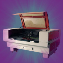 Super quality MD1390 CO2 120W double heads metal laser cutting machine