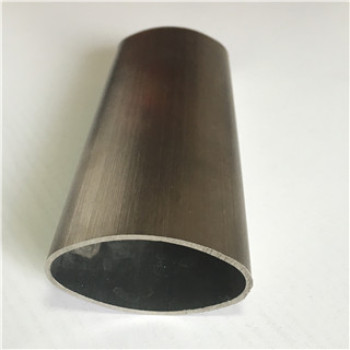 Decorative  304 Stainless Steel Oval Pipe