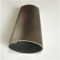 2020  Best Selling factory price Customized welded Round Metal decorative 304 stainless steel Oval pipe