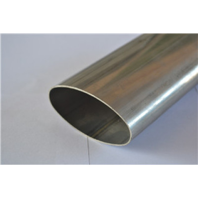 2020  Best Selling factory price Customized welded Round Metal decorative 304 stainless steel Oval pipe