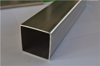 Tubo de acero inoxidable 304 25x25 rayita