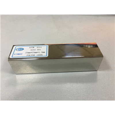 ASTM A554 304  Stainless Steel Square Pipe with Testing Certificate