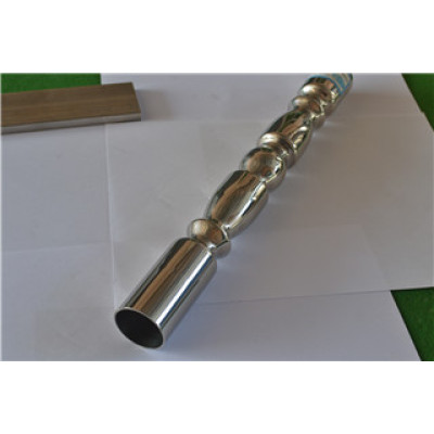 Best Selling 304 201 316L  Stainless Steel Embossed Pipe For Display Shelf
