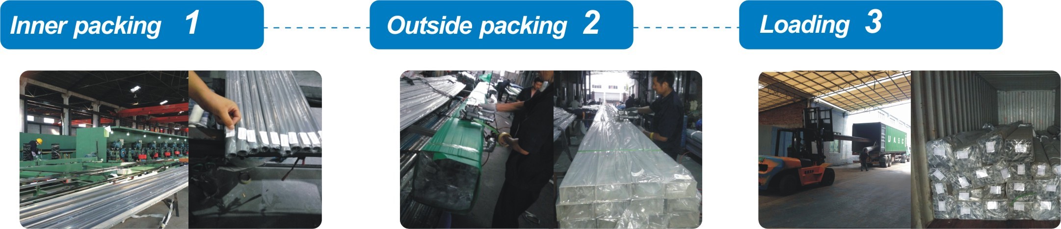 stainless steel tube package