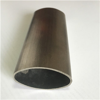 Técnicas avanzadas 304 barandillas de tubería de acero inoxidable oval