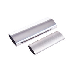 316L Mirror Finish  Stainless Steel Oval Pipe