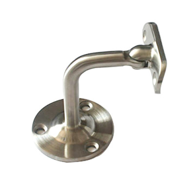 304 Mirror Finish Glass Mounting Handrail Bracket