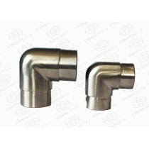 China  Manufacturer  304 316L  Stainless Steel Fittings  Round 90° Tube Connector