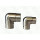 China Manufacturer 304 316L Stainless Steel Fittings Round 90° Tube Connector