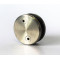 Stainless Steel Railing System Round Glass Clamp End