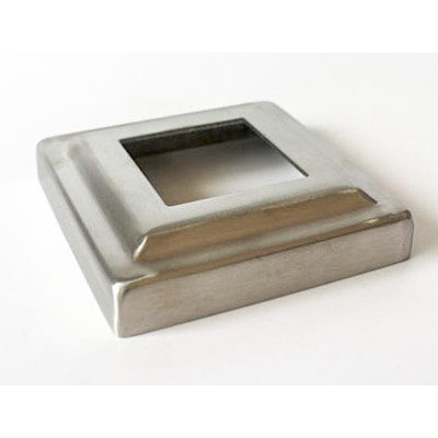 304 Stainless Steel Accessory Square End Cap