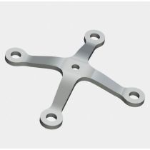Factory Direct  304 Stainless steel  Curtain Wall Spider One Arms
