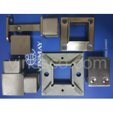 Hot sales Fitting :  Square railing fittings for 40x40x2.0 square tube