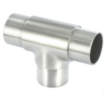 Vinmay Satin Finish Three Way Tube Connector