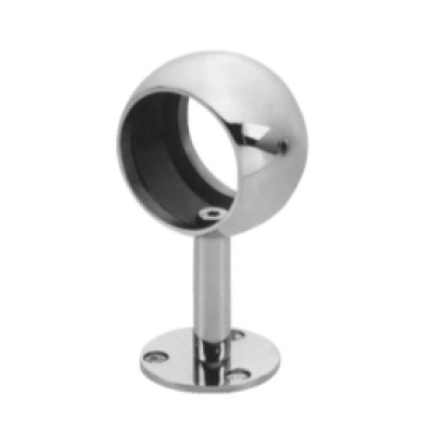 304L Mirror Finish Handrail Straight Support Middle