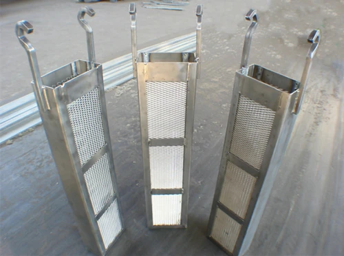 Titanium basket